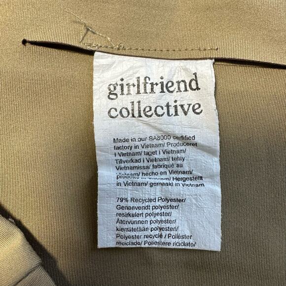 Girlfriend Collective High Waisted Leggings Chartreuse Color Med - Picture 7 of 11